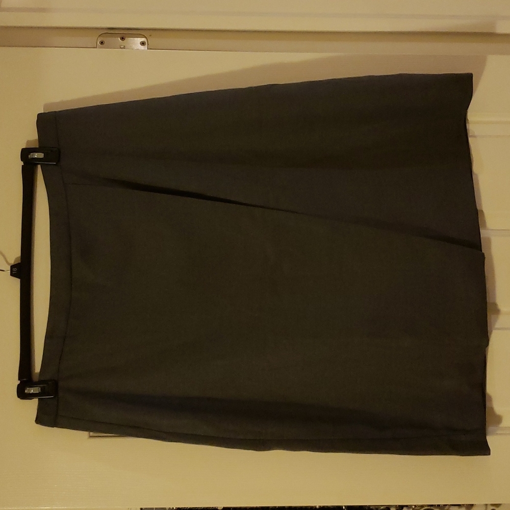 Faux Wrap Pencil Skirt